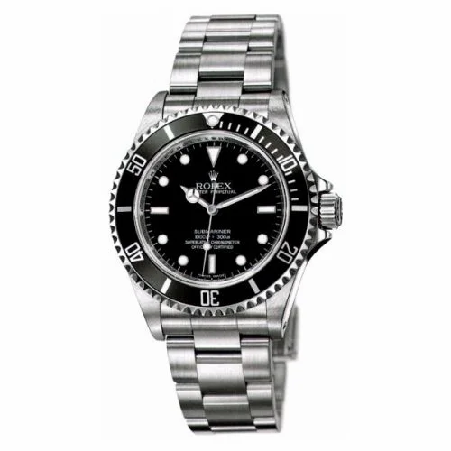 Rolex Submariner No-Date / Stainless Steel / Black Four Liner 14060M-0004 (14060)